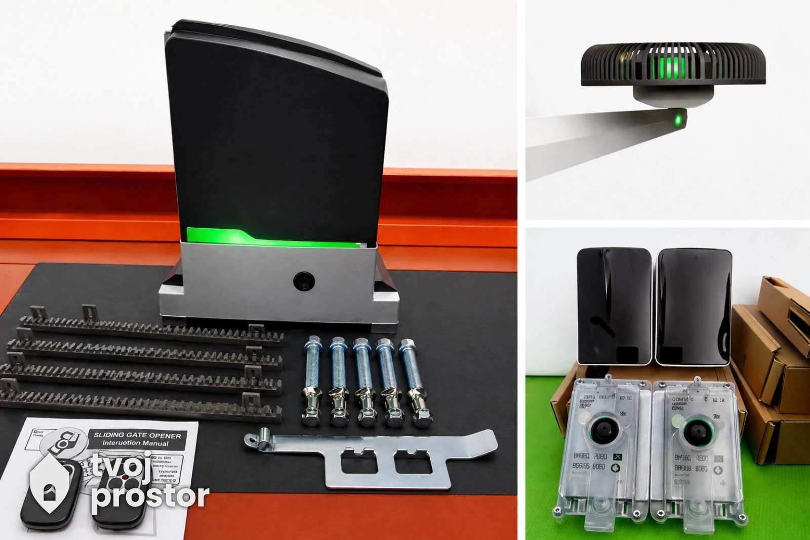 Motor za Kliznu Kapiju do 800kg – Komplet SET (Premium serija) — MM Mobile Lapovo, Lapovo