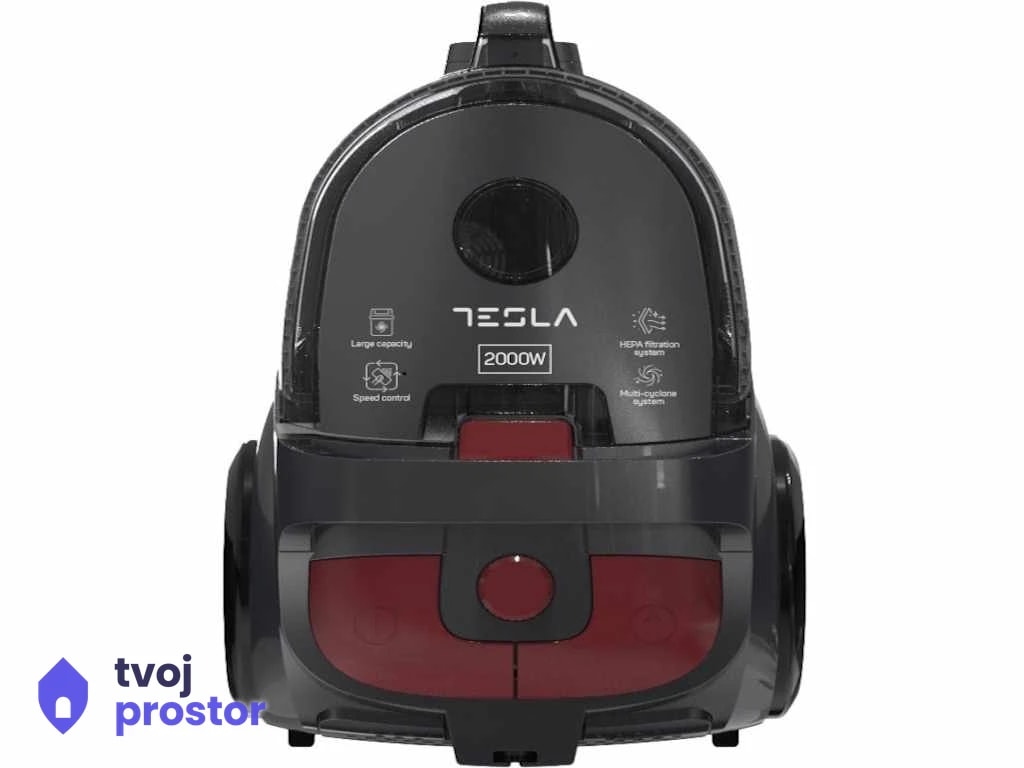 Usisivac TESLA BGL501EU 800W/sa posudom/crna-crvena — mali kućni aparati, MM Mobile Lapovo, Lapovo