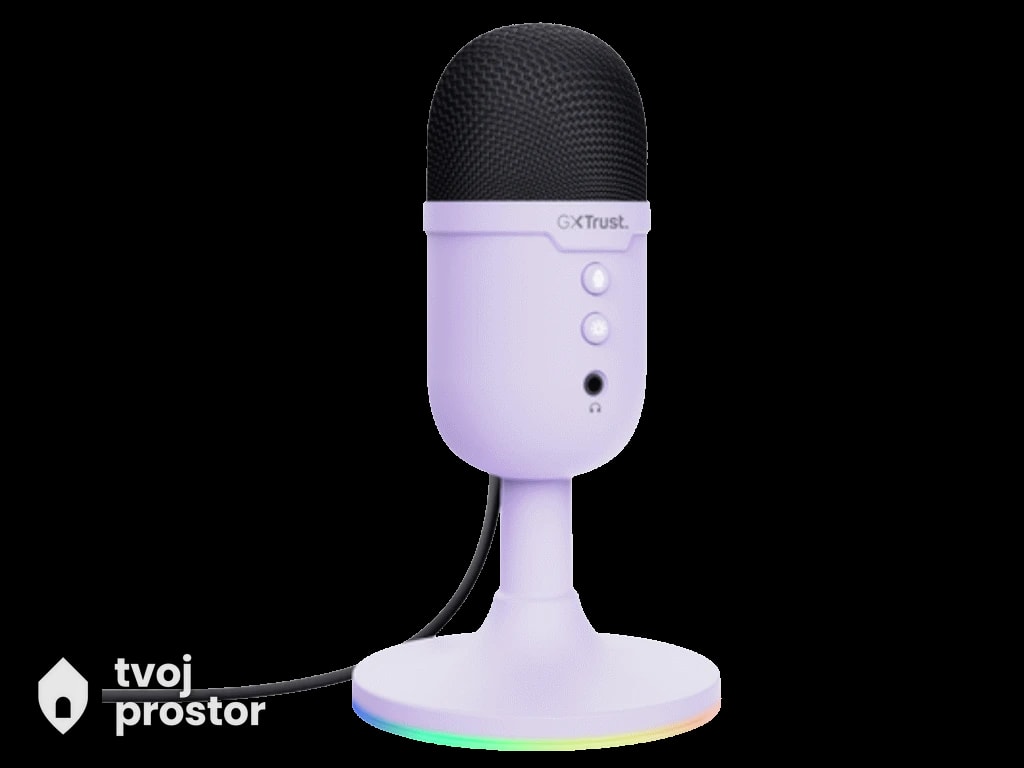 Mikrofon TRUST GXT234P YUNIX USB MICROPHONE PURPLE — ozvučenje prostora, MM Mobile Lapovo, Lapovo