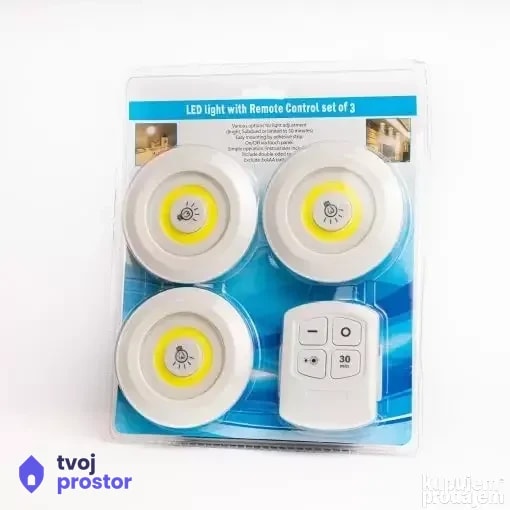 Bezicna Led Lampa - Krug — unutrašnja rasveta, Mungosi, Beograd