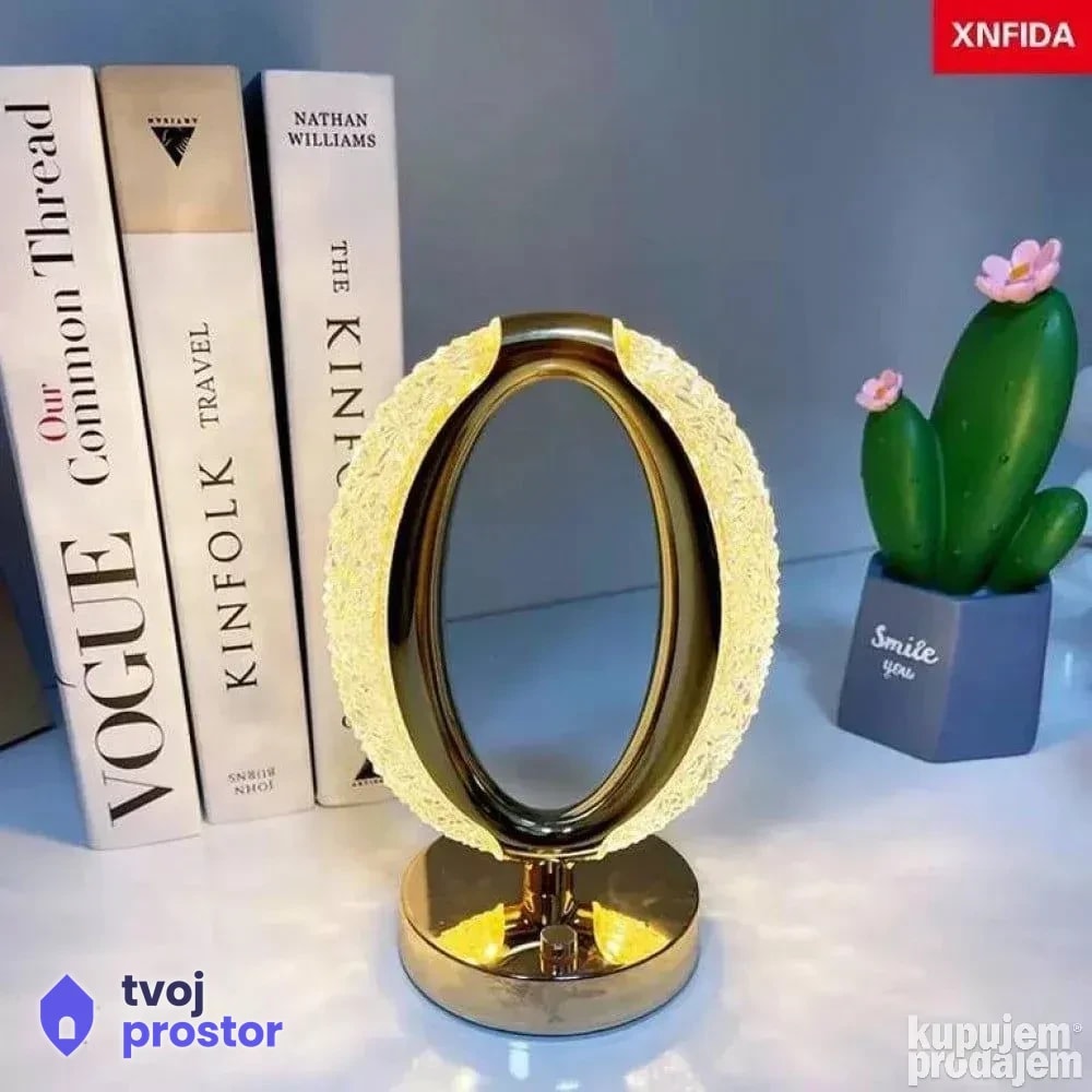Stona kristalna lampa — fotografija 3 od 4
