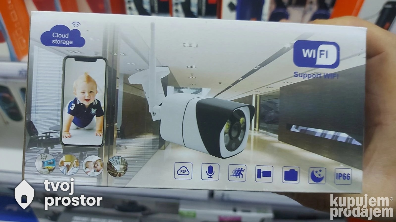 Wifi kamera — video nadzor i alarmi, Mungosi, Beograd