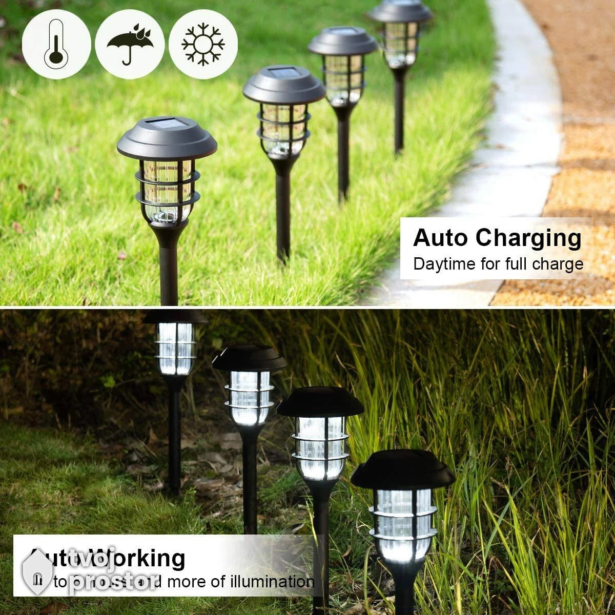 Solarne lampe 6 komada — fotografija 4 od 9