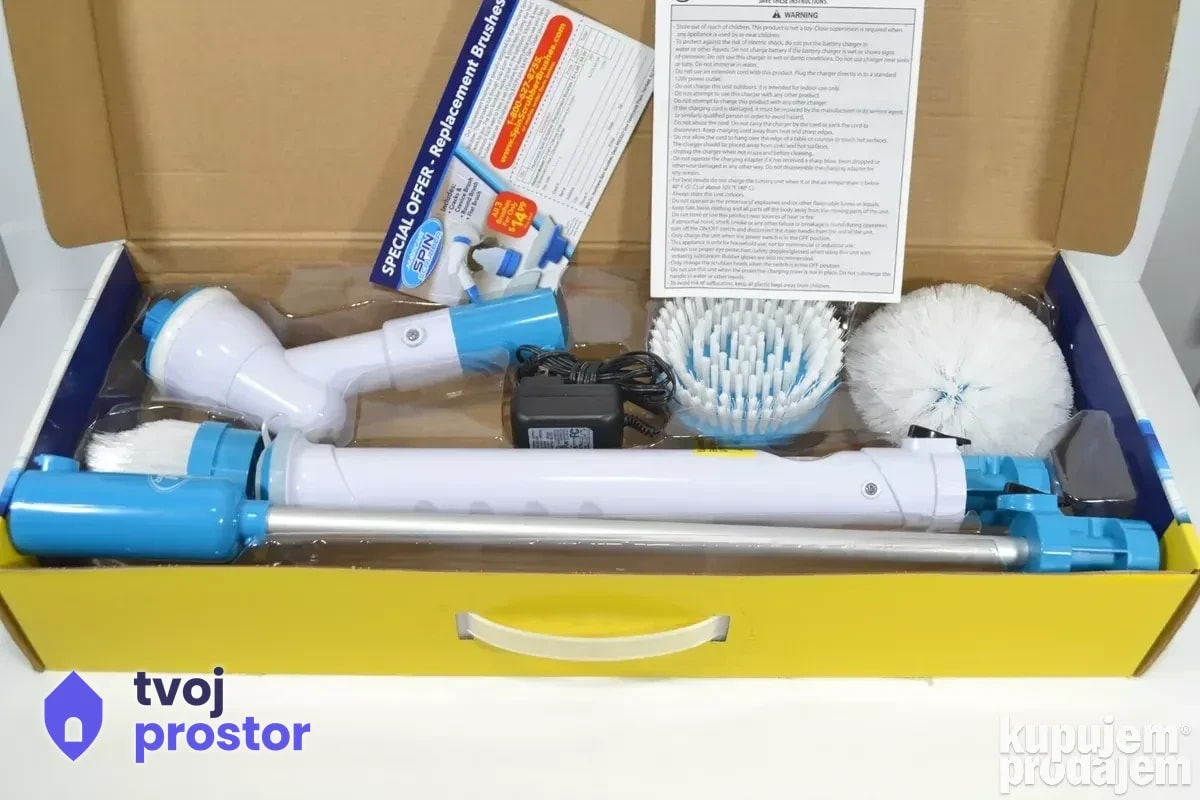 Spin Scrubber rotirajući mop NOVO-Rotirajući Mop — fotografija 2 od 3