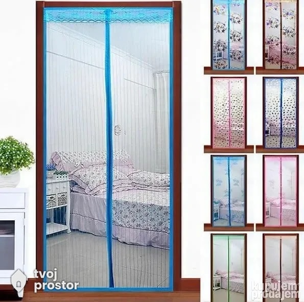 Magnetna mreza protiv komaraca 100x200 — zavese i draperije, Mungosi, Beograd