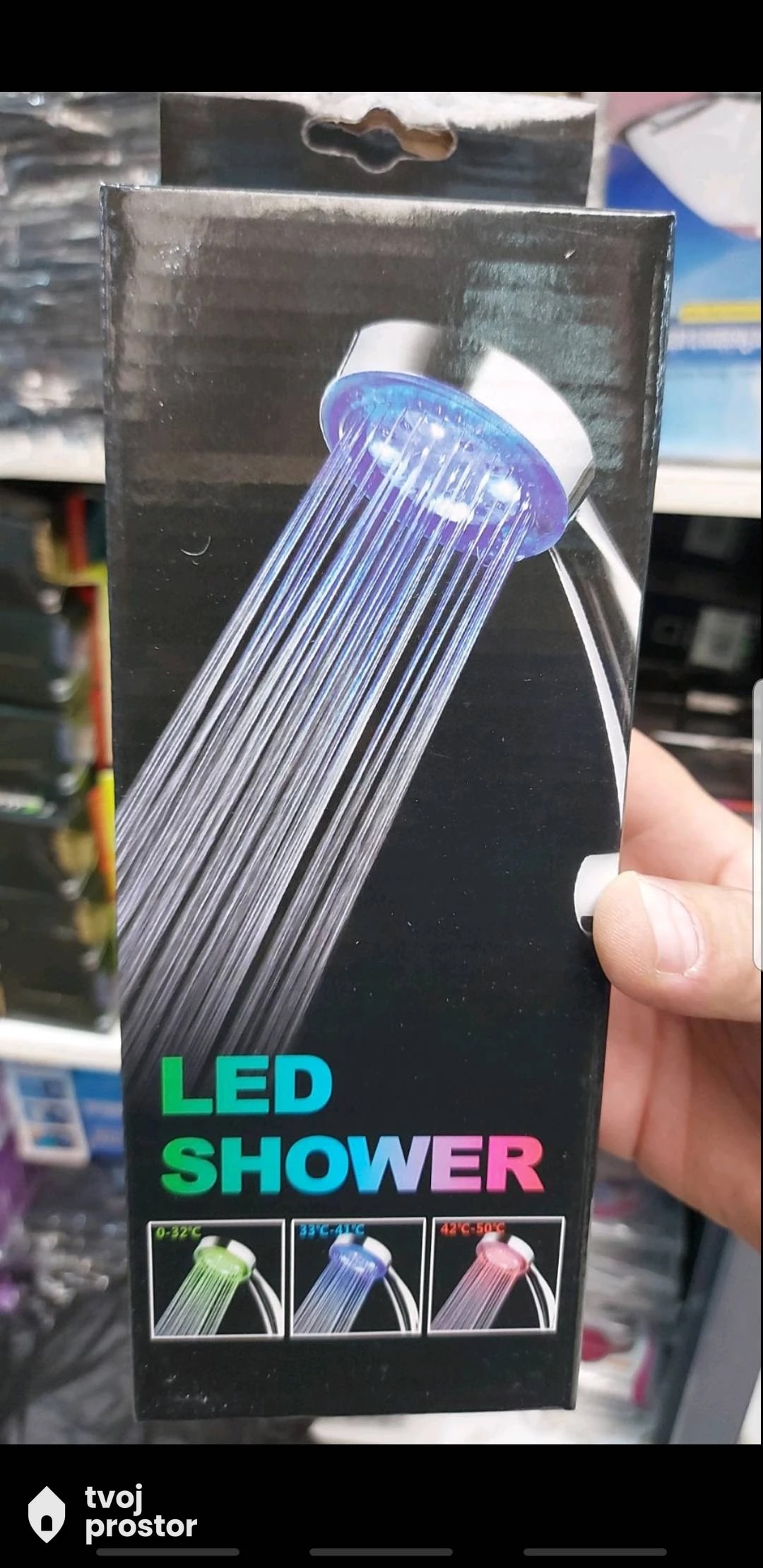 Led tuš sa 7 svetla u boji — fotografija 5 od 6