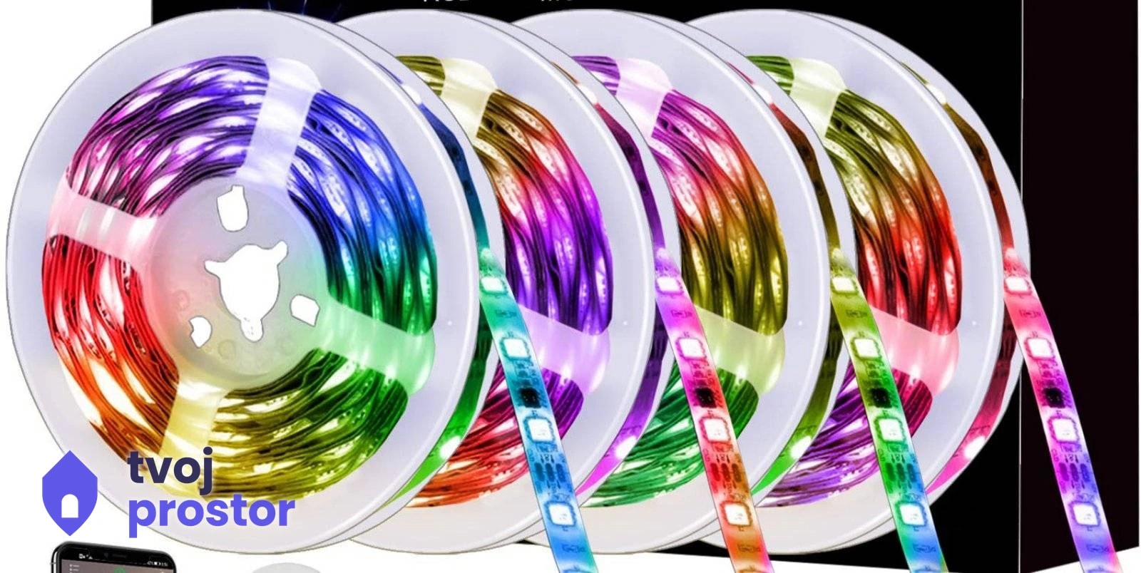 LED Wifi traka sa daljinskim 10m — fotografija 3 od 6