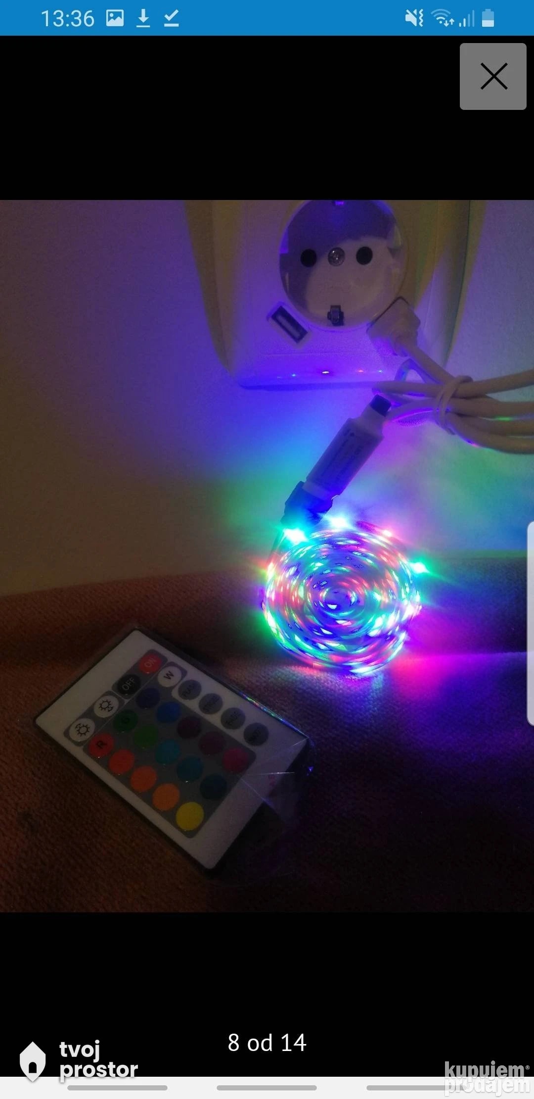 LED traka 5 metara — fotografija 4 od 7