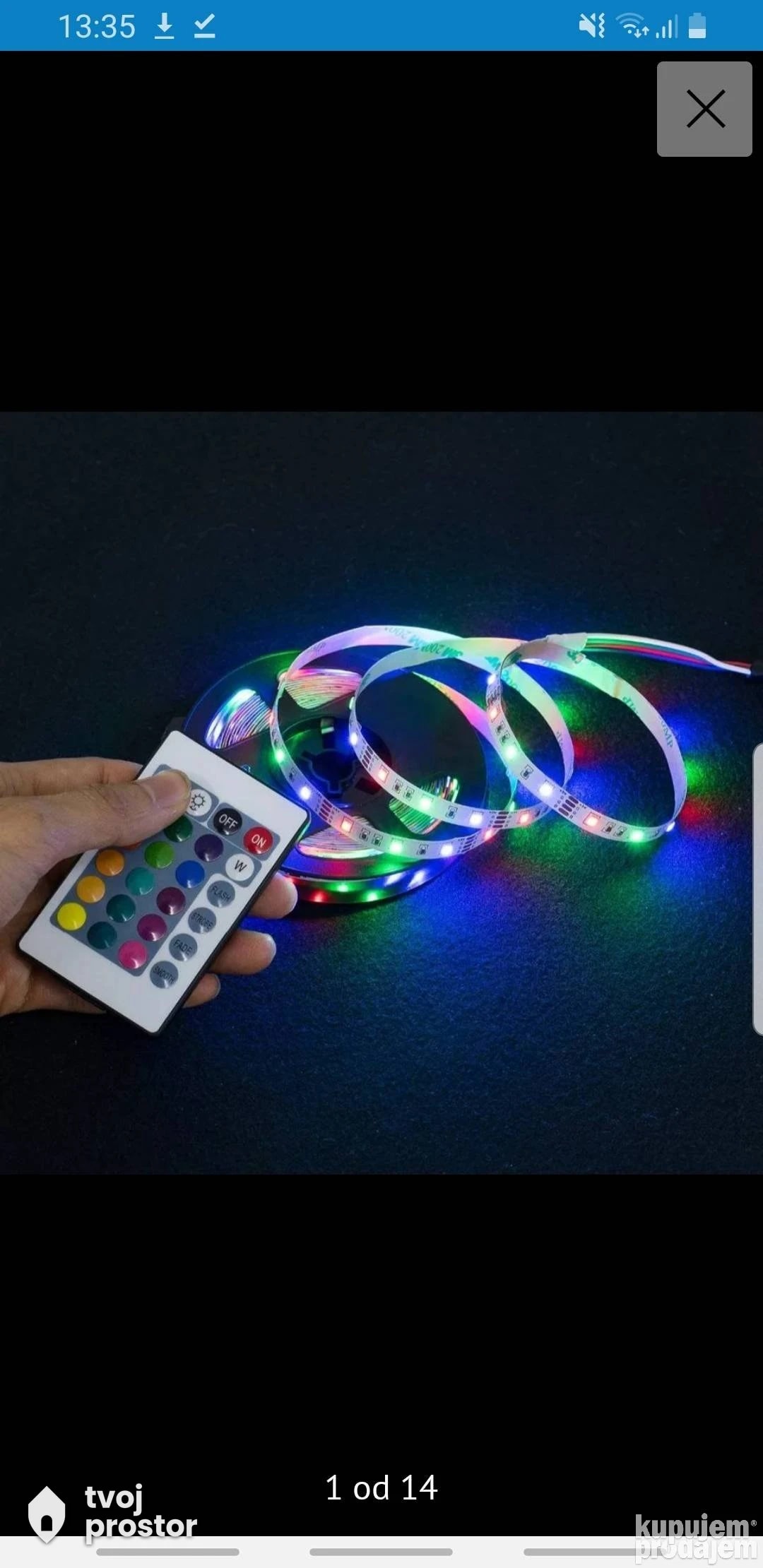 LED traka 5 metara — spoljna rasveta, Mungosi, Beograd