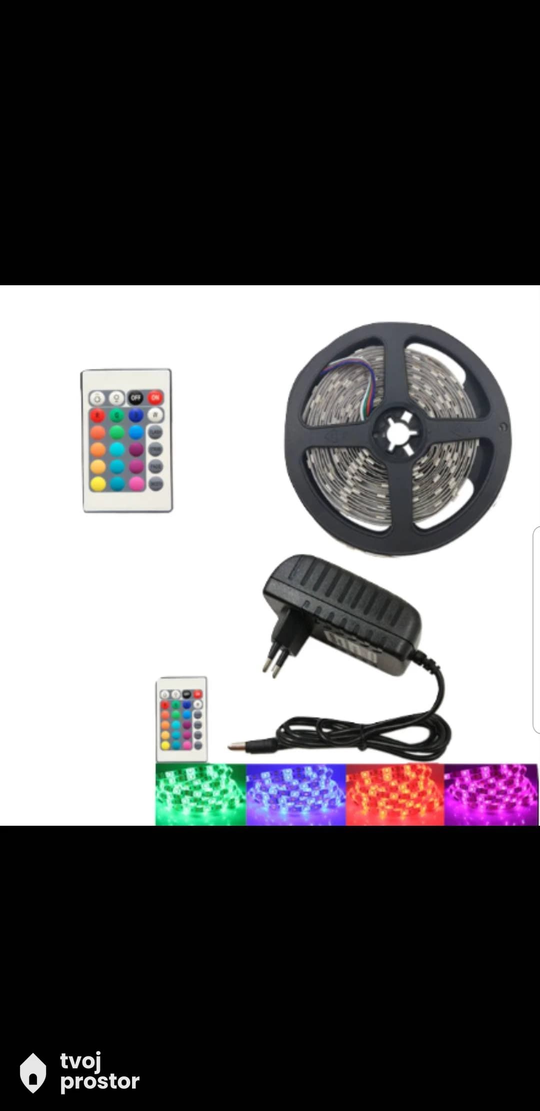 RGB LED traka 10m — unutrašnja rasveta, Mungosi, Beograd