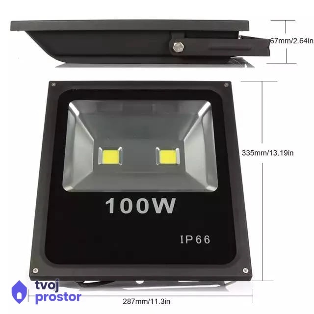 LED 100W reflektor — fotografija 4 od 5