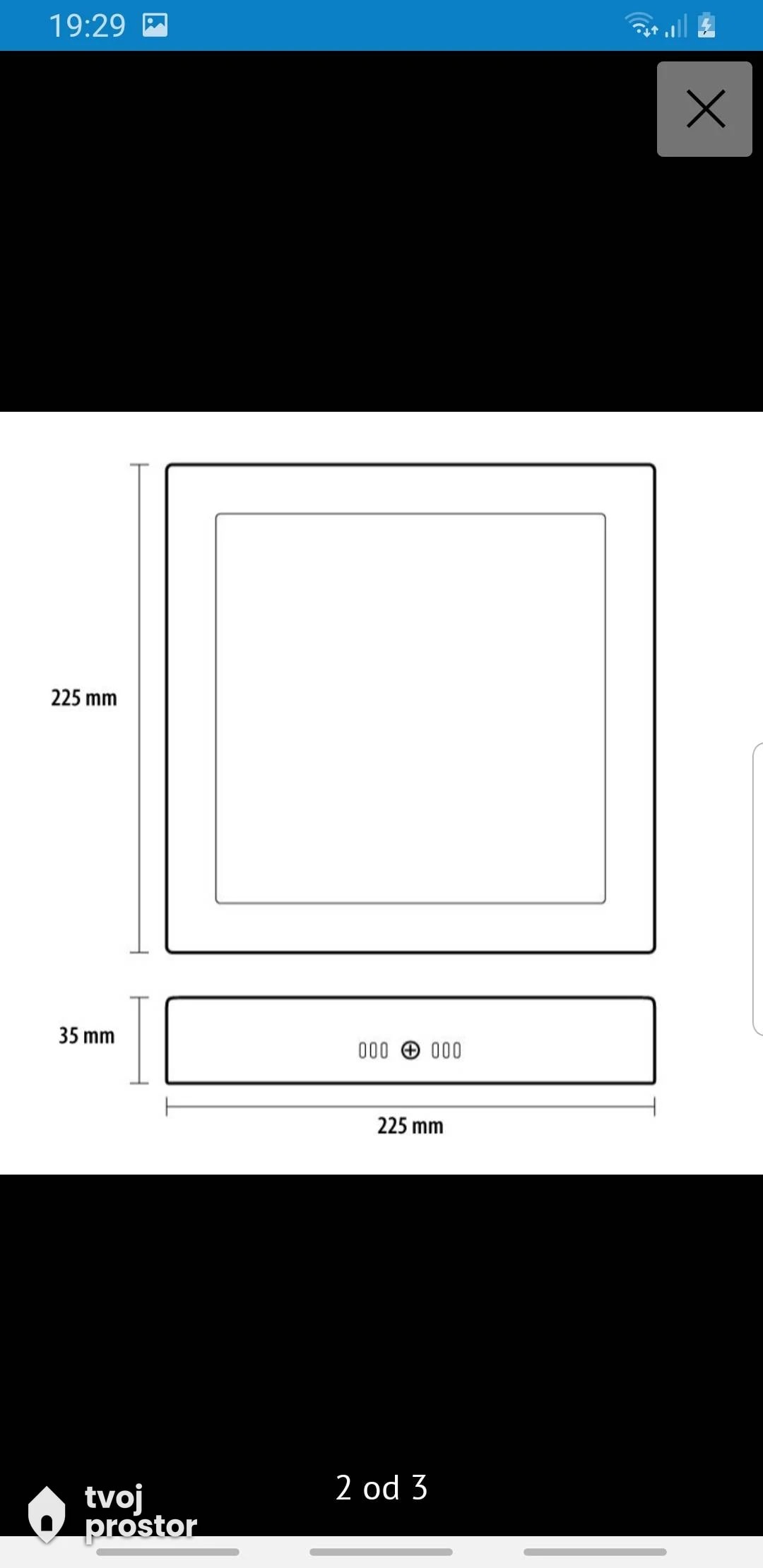 LED panel 18 W — fotografija 5 od 8
