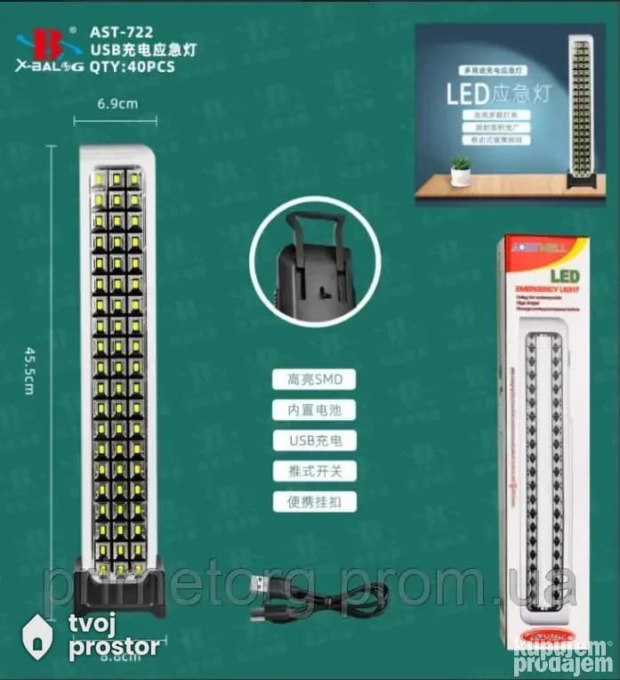 Led lampa — unutrašnja rasveta, Mungosi, Beograd
