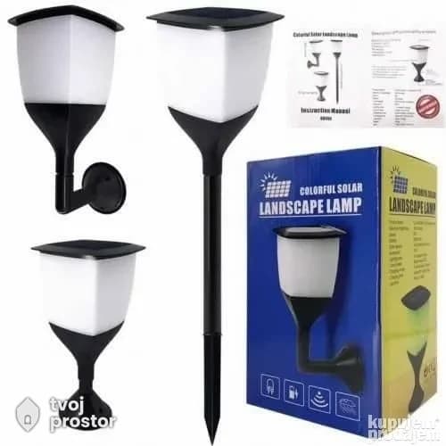 Solarna lampa — spoljna rasveta, Mungosi, Beograd