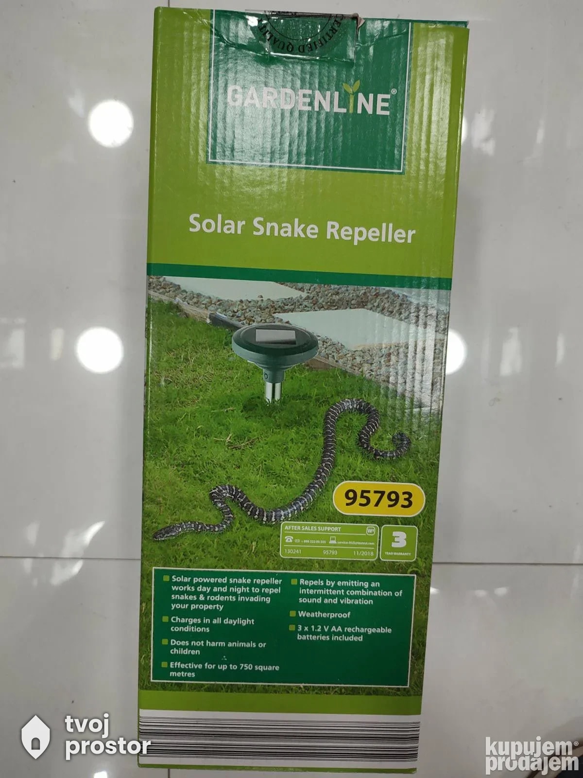 Solarni rasterivac zmija — fotografija 4 od 6