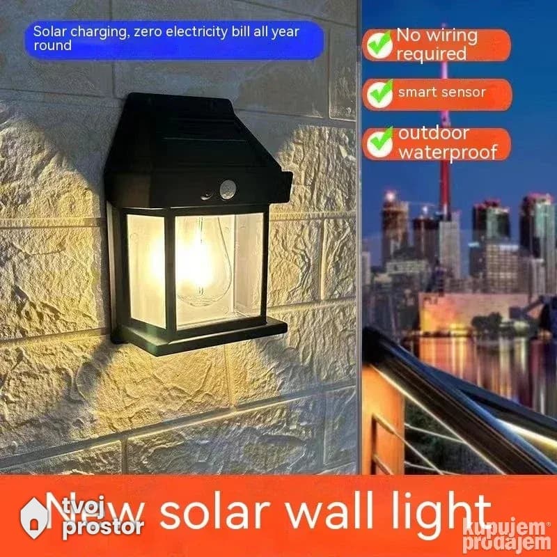 Solarna Lampa Za Dvorište Fenjer — spoljna rasveta, Mungosi, Beograd