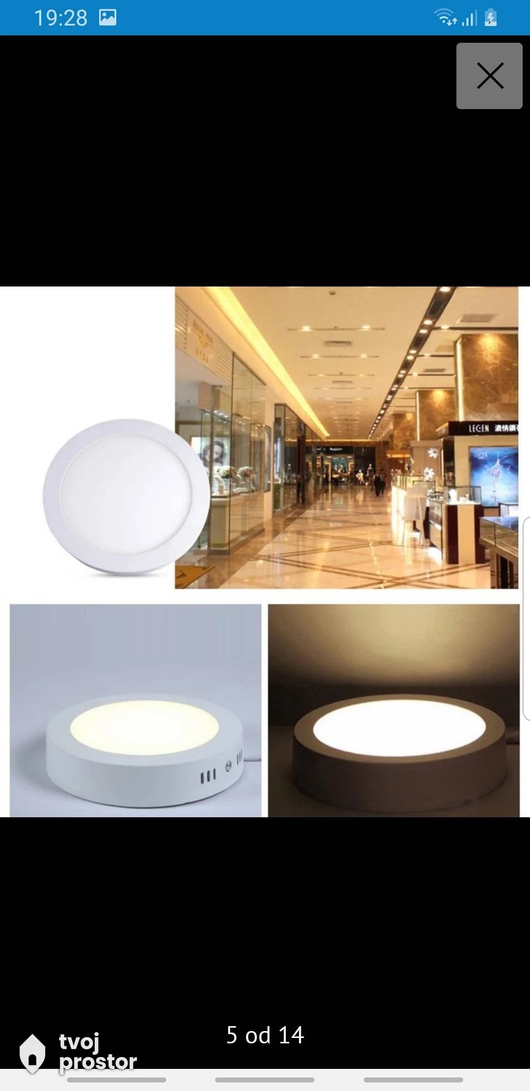 LED panel 18 W — fotografija 3 od 8