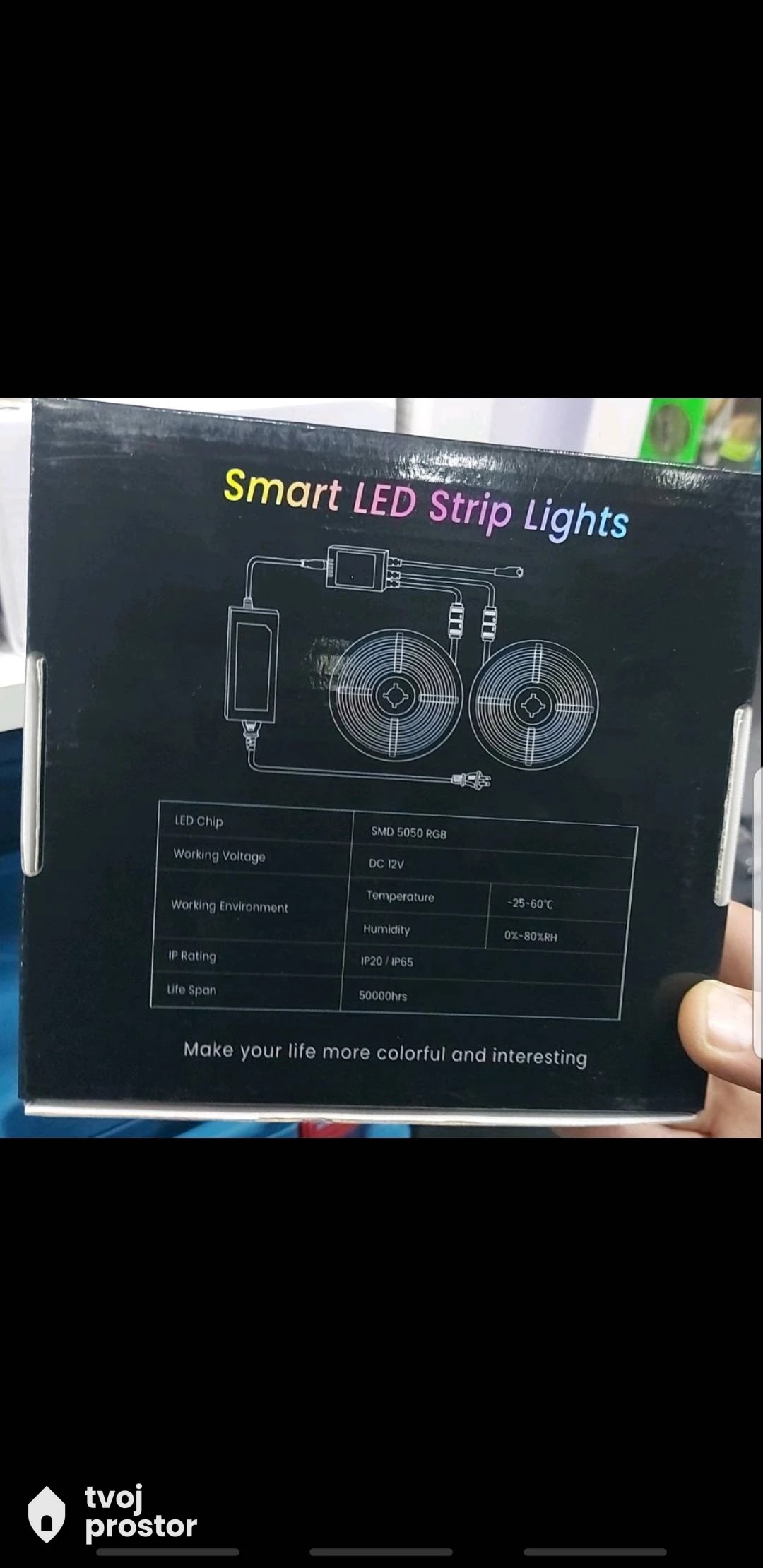 LED Wifi traka sa daljinskim 5m — fotografija 5 od 6