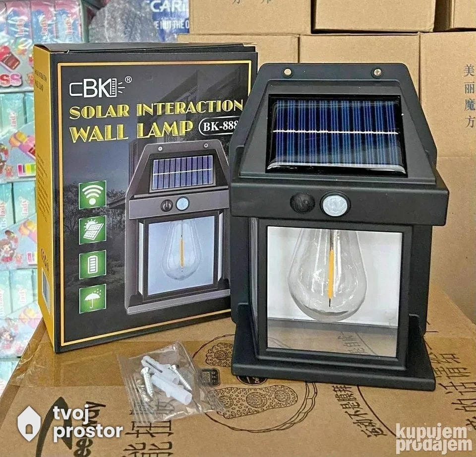 Solarna lampa — spoljna rasveta, Mungosi, Beograd