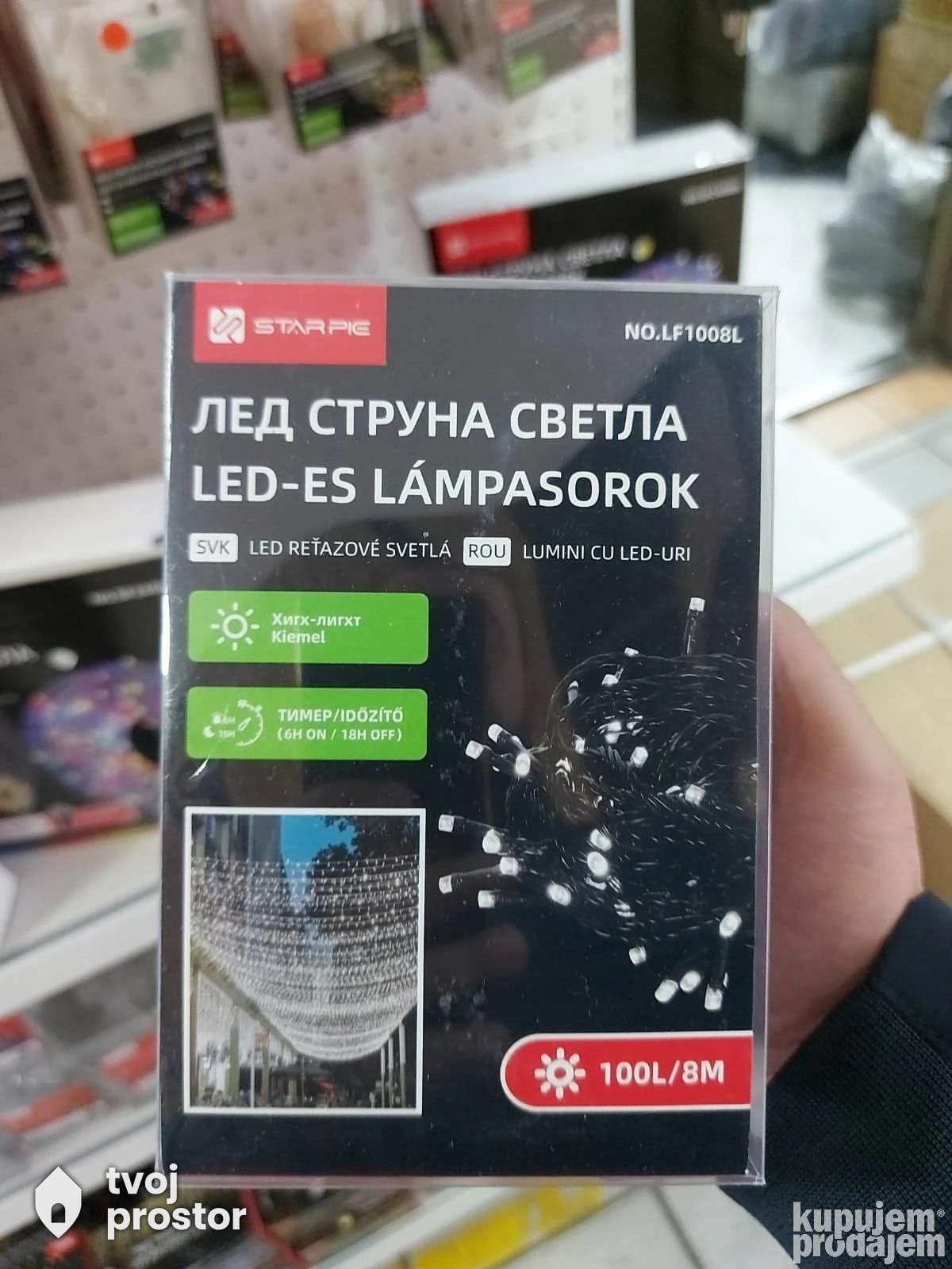 Led sijalice — unutrašnja rasveta, Mungosi, Beograd
