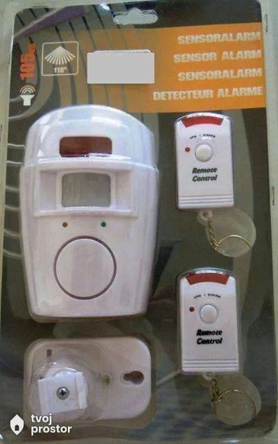 Alarm za kuću sa detektorom pokreta — Mungosi, Beograd