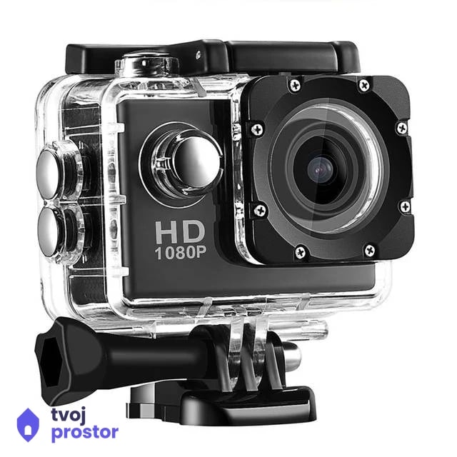 Sportska mini kamera 1080p — fotografija 3 od 7