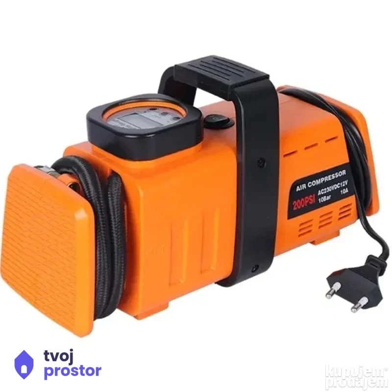 Automatski kompresor 12V 220V — fotografija 3 od 4