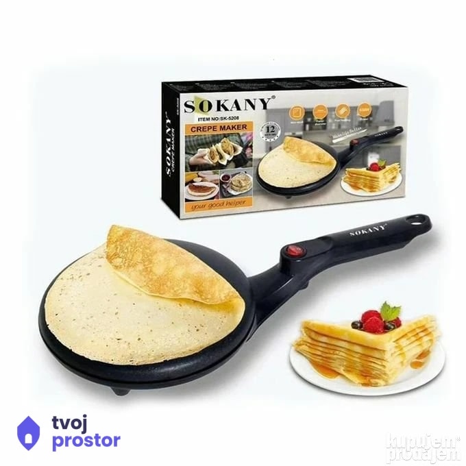 Elektricni tiganj za palacinke — mali kućni aparati, Mungosi, Beograd