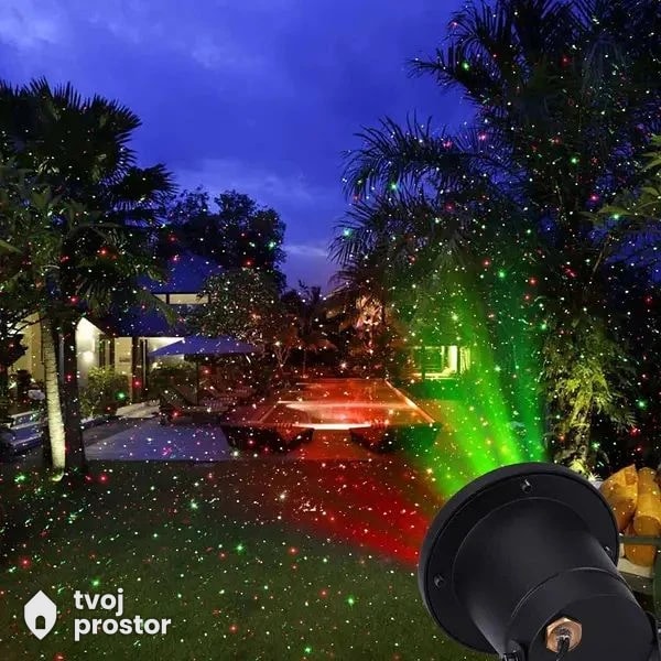 Projektor laser — spoljna rasveta, Mungosi, Beograd