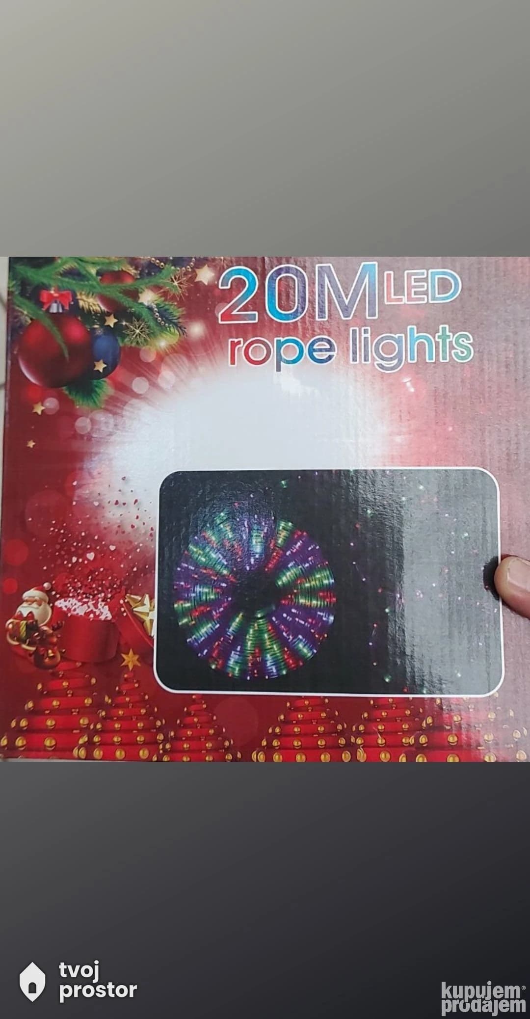 Led sarene sijalice 20m — slike i dekoracija, Mungosi, Beograd