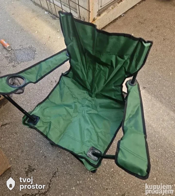 Kamperska stolica za pecanje — fotografija 2 od 5