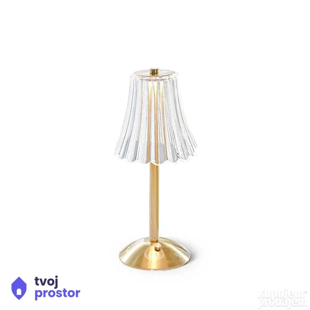 Postmoderna stočna lampa sa prirodnim osvetljenjem i dodirn — unutrašnja rasveta, Mungosi, Beograd