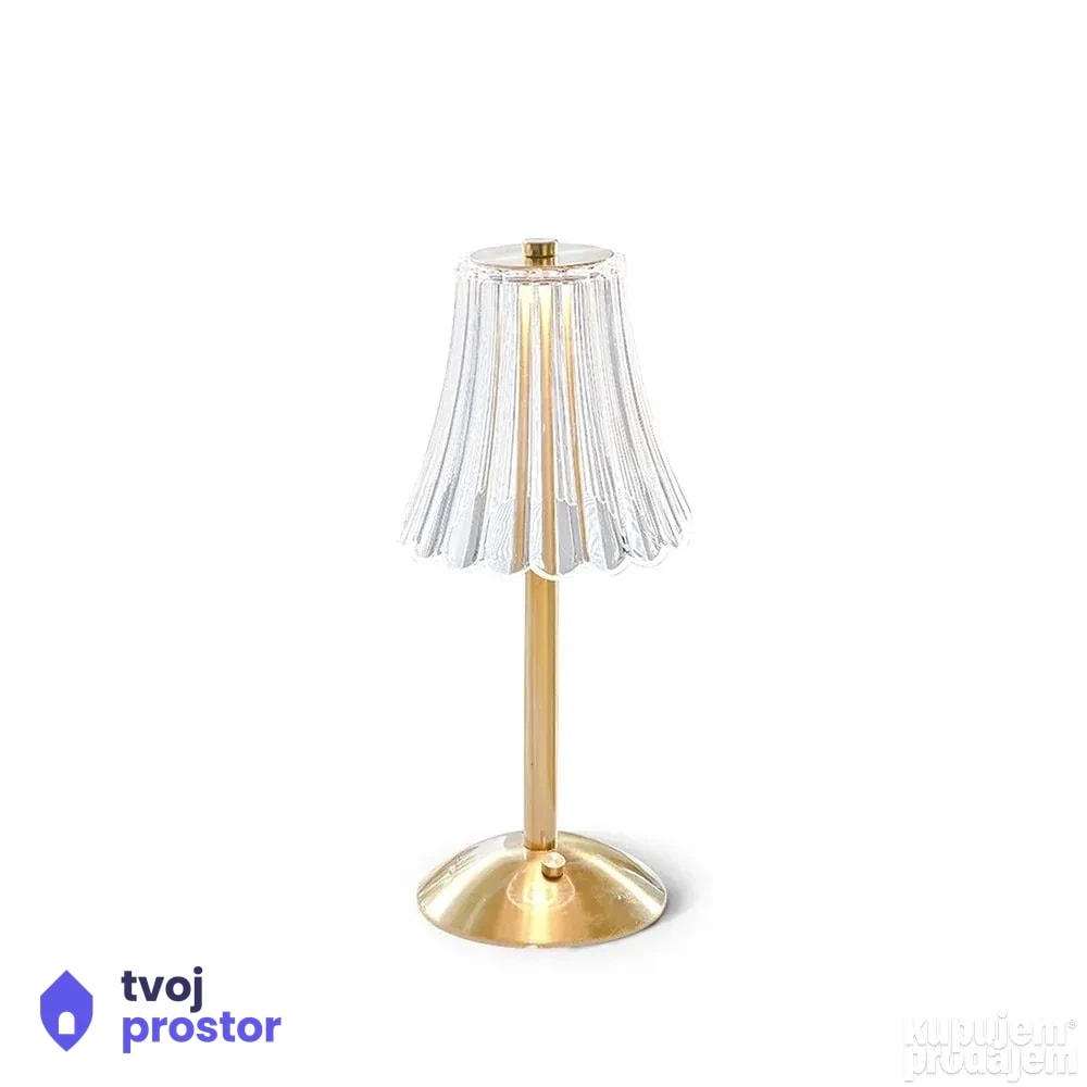 Postmoderna stočna lampa sa prirodnim osvetljenjem i dodirn — unutrašnja rasveta, Mungosi, Beograd