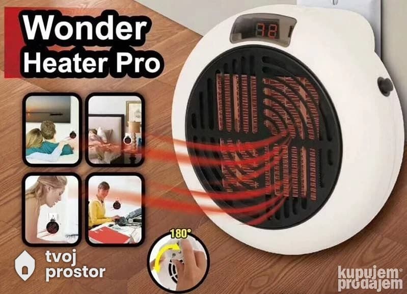 Wonder Heater Pro grejalica — mali kućni aparati, Mungosi, Beograd