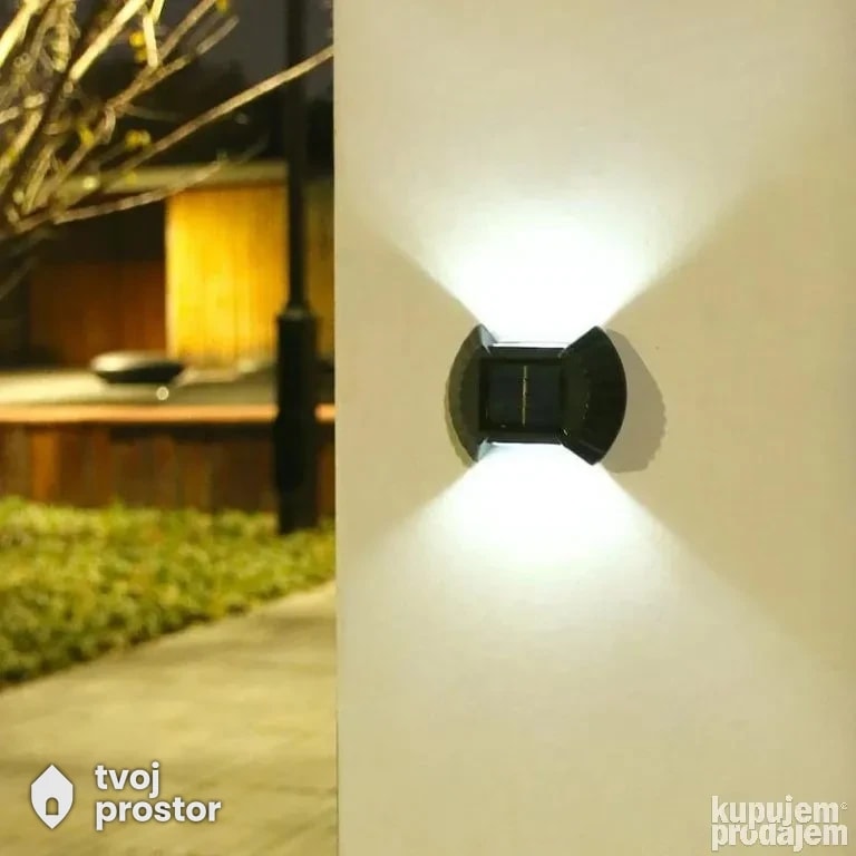 Solarne zidne lampe 4 komada — fotografija 2 od 5