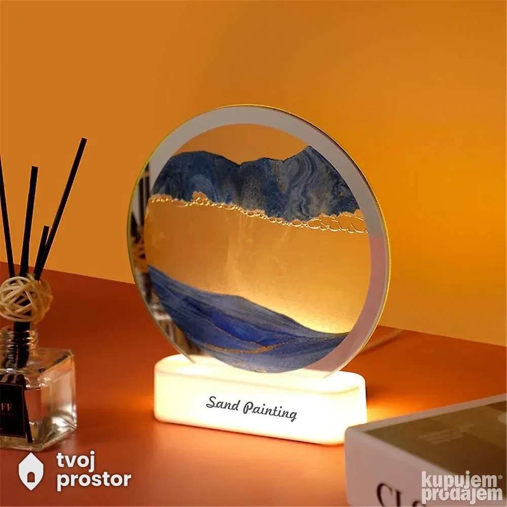 Lampa sa peskom — fotografija 3 od 4