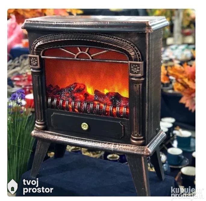 Kamin lanterna dekorativni kamin lampa kamin — Mungosi, Beograd