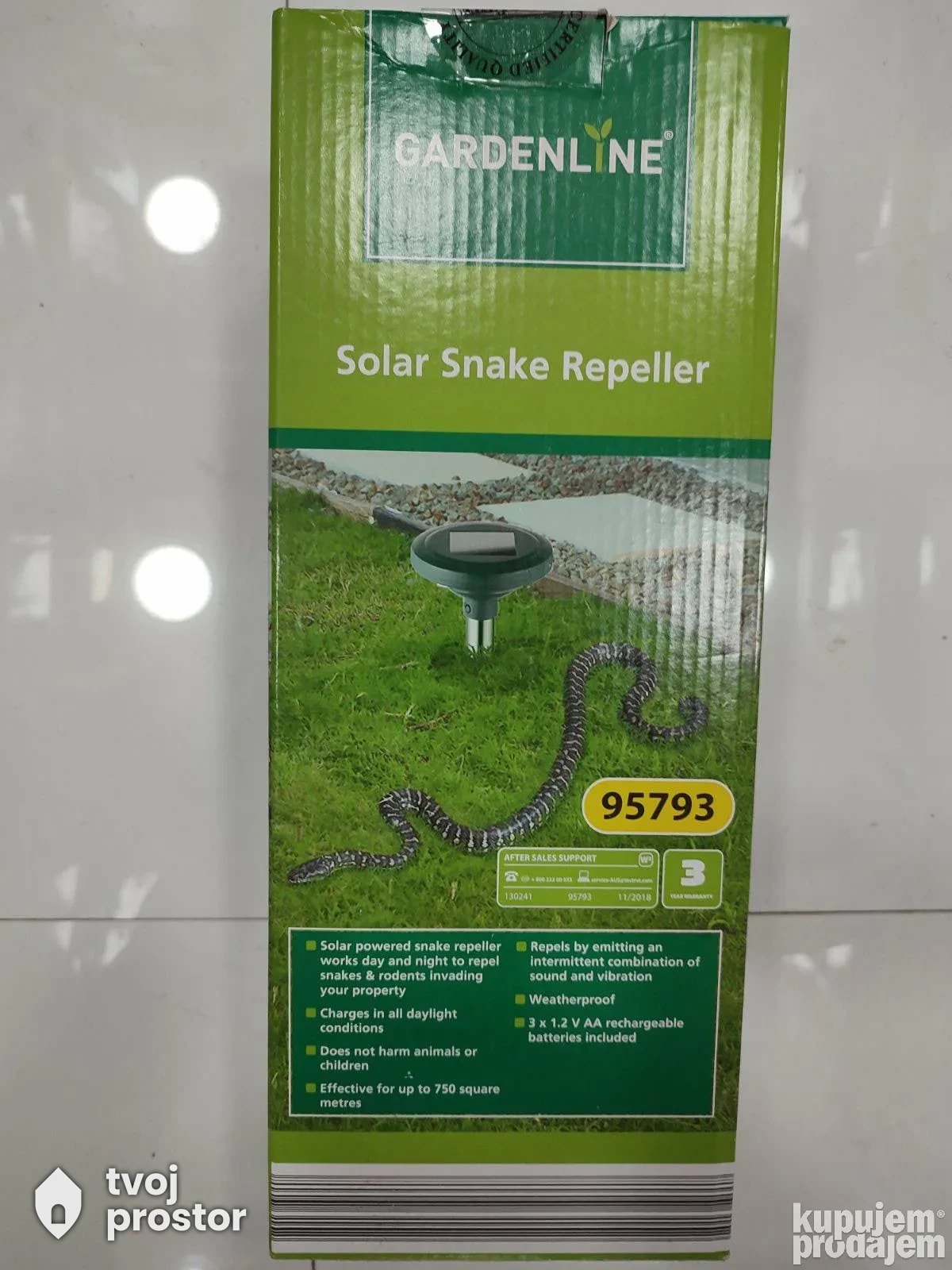 Solarni rasterivac zmija — fotografija 5 od 6