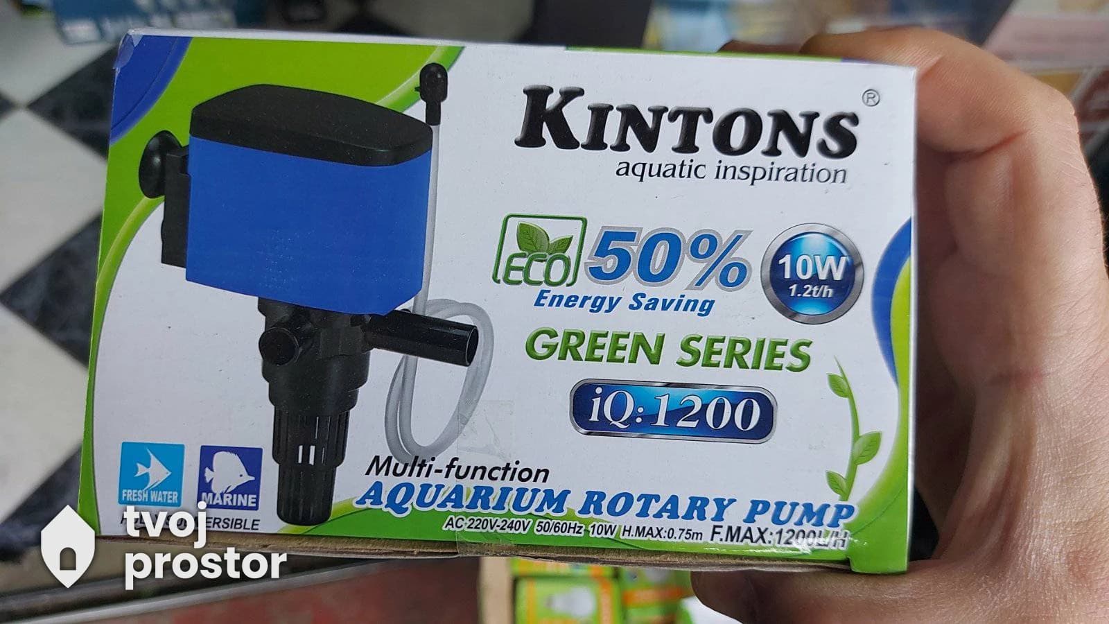 Rotaciona pumpa za akvarijum 10w — Mungosi, Beograd