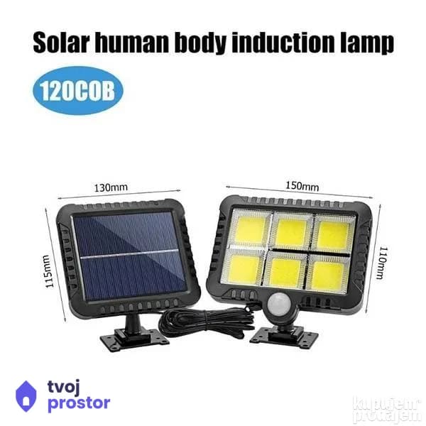 Solarna lampa — spoljna rasveta, Mungosi, Beograd