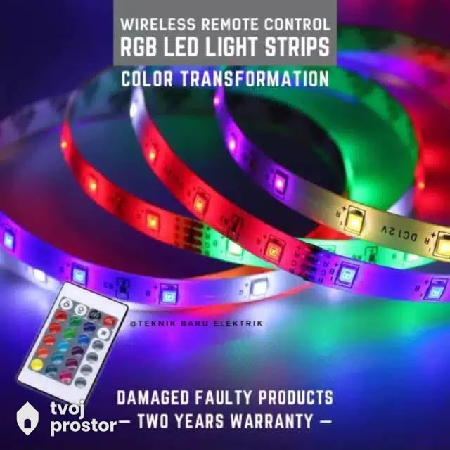 RGB kontroler za led traku + daljinski — fotografija 3 od 6