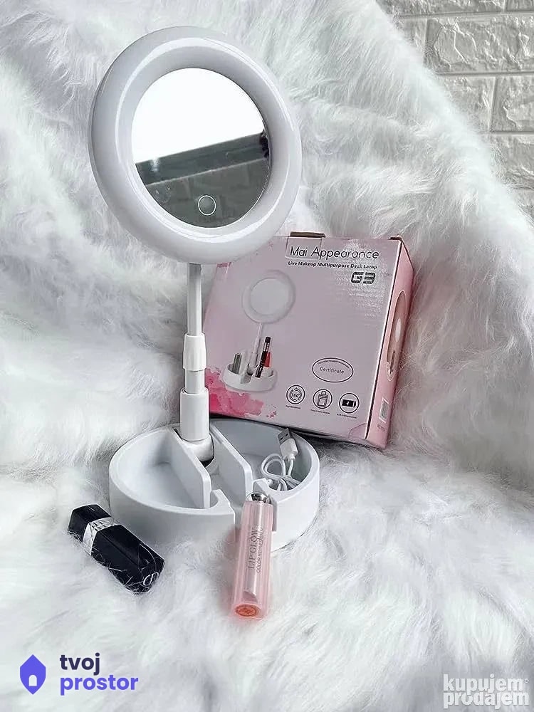 Stona lampa sa drzacem za telefon — fotografija 4 od 8