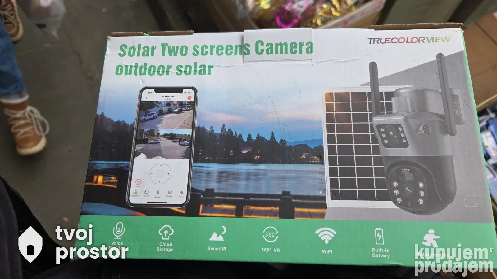 Solarna kamera 4g sim — fotografija 3 od 4