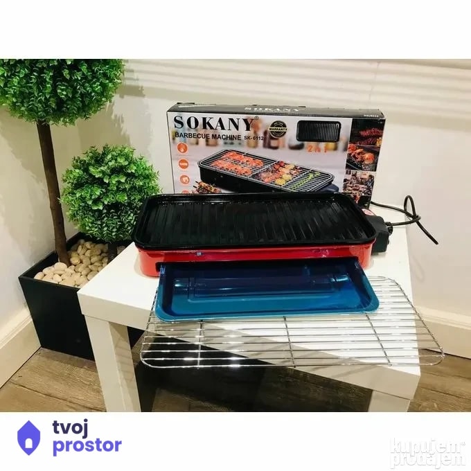 Elektricni rostilj 1500W — fotografija 5 od 6
