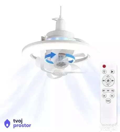 Led luster sijalica sa ventilatorom E27 — unutrašnja rasveta, Mungosi, Beograd