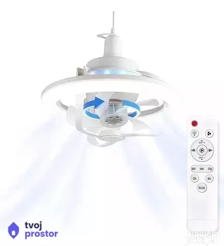 Led luster sijalica sa ventilatorom E27 — unutrašnja rasveta, Mungosi, Beograd