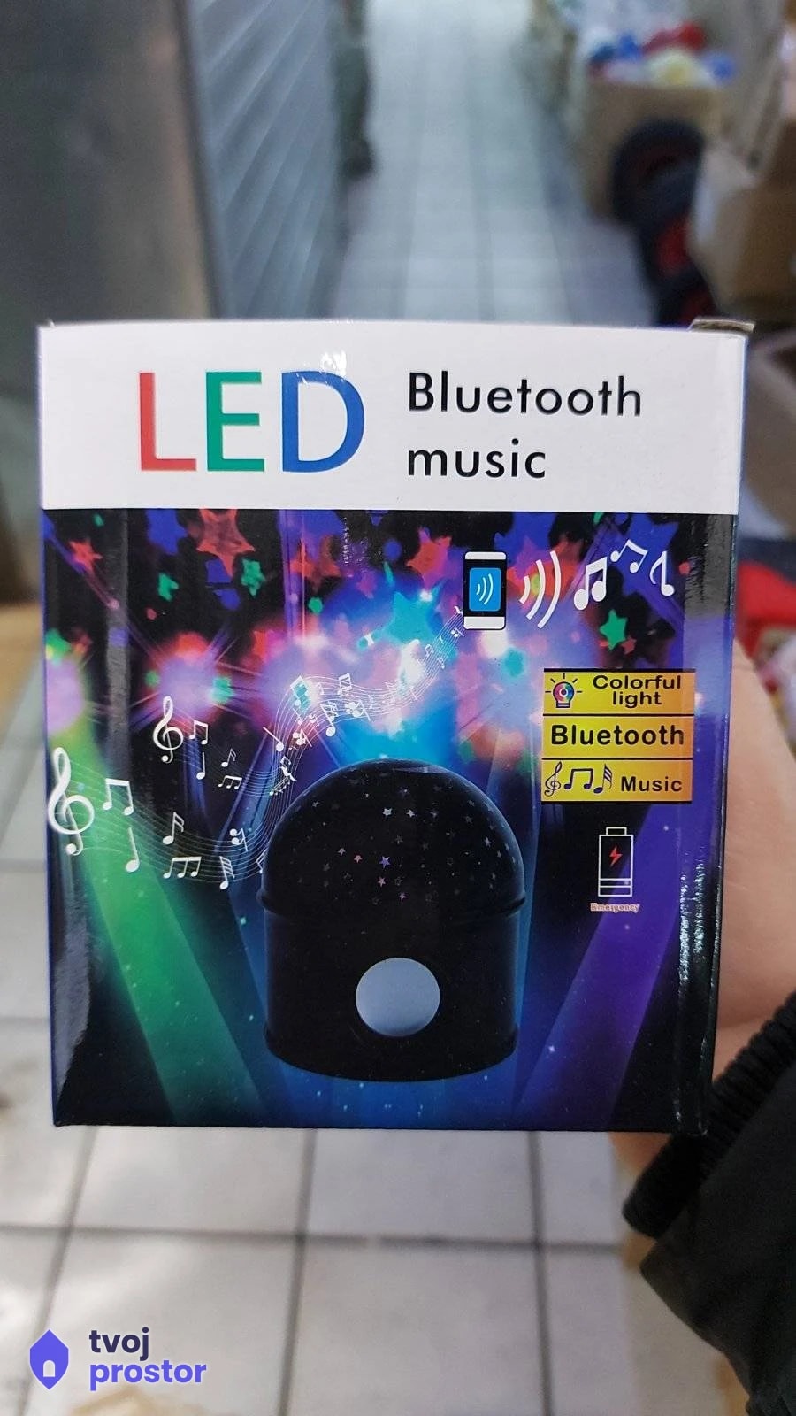 LED muzicka lampa — fotografija 6 od 7