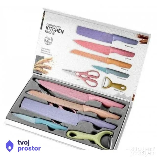 Set nozeva — posuđe i kuhinjski pribor, Mungosi, Beograd