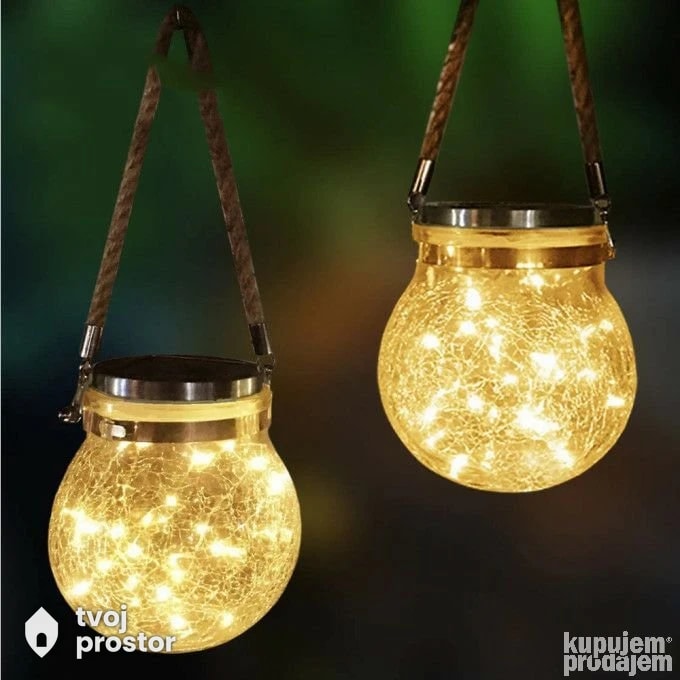 Solarne lampe 2 komada — spoljna rasveta, Mungosi, Beograd