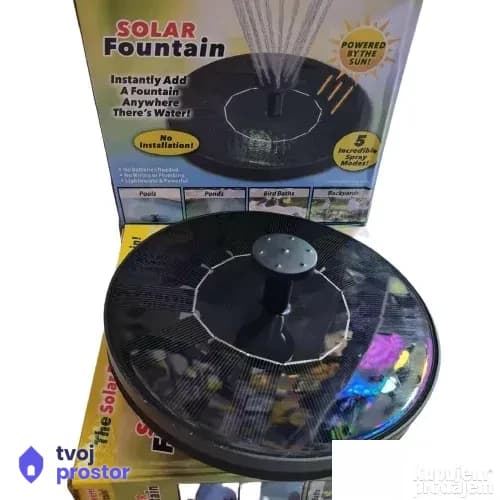Mini Solarna Fontana — spoljna rasveta, Mungosi, Beograd